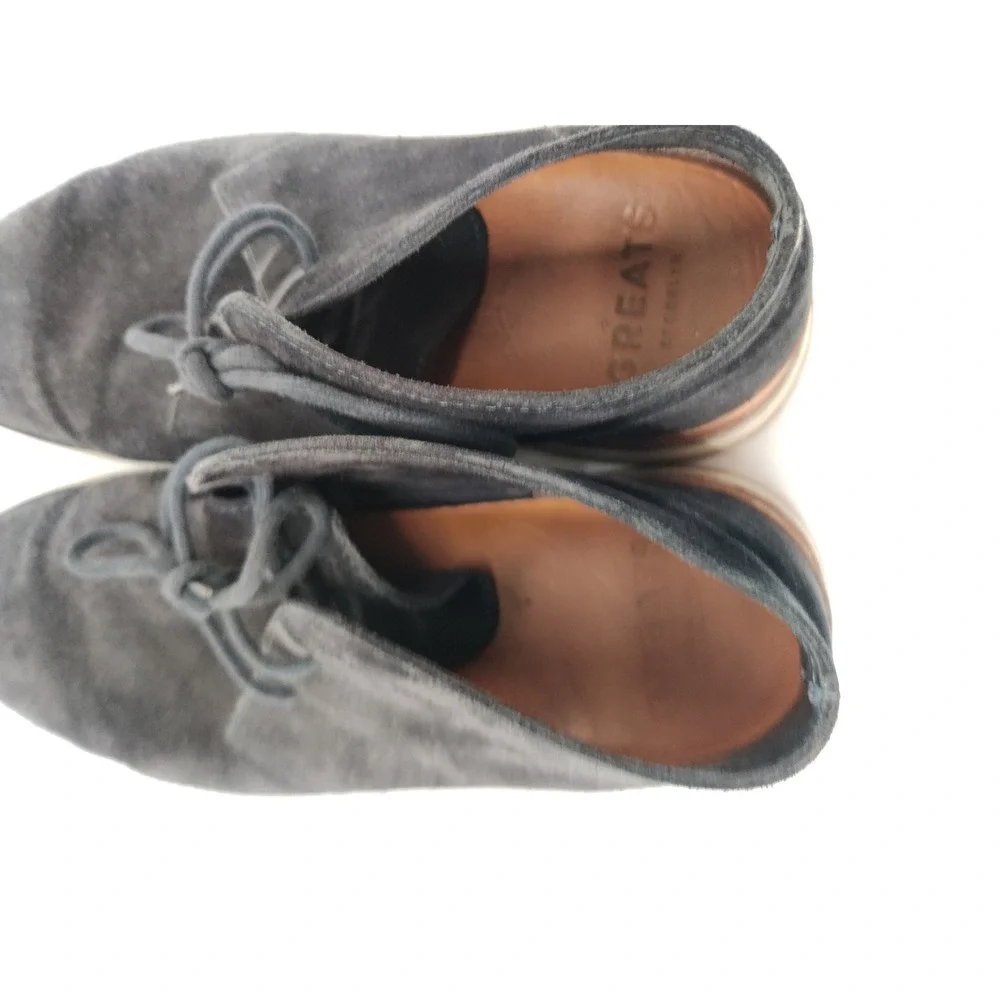 Mens Greats Chukka Boots Sz 13 Navy Suede Leather Lace Up Casual‎ Ankle Boots